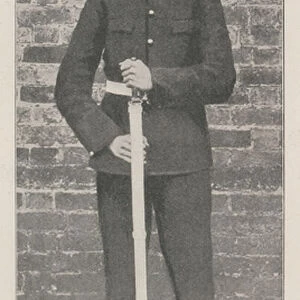 HRH Prince Arthur of Connaught, whose Regiment is ordered to South Africa (b / w photo)