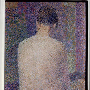 Back Laying Painting by Georges Seurat (1859-1891) 1887 Sun