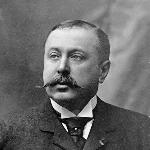 Louis Felix Marie Francois Franchet d Esperey, c. 1900 (b / w photo)