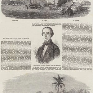 The Military Colonisation of French Guiana (engraving)