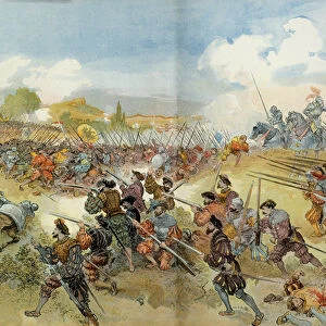 Ninth Italian War (1542-1546): the Battle of Cherry (Italy), 11 April 1544