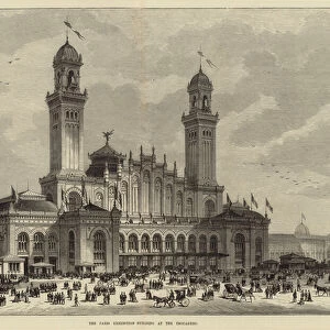 The Paris Exhibition Building at the Trocadero (engraving)