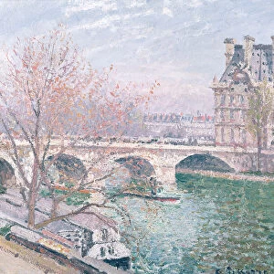 The Pont-Royal and the Pavillon de Flore, 1903 (oil on canvas
