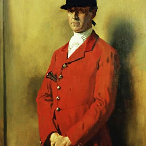 Portrait of Captain Marshall Roberts, Master of the Fox Hounds, 1926 (oil on canvas)