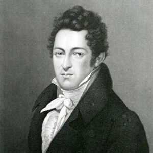 Portrait of Lucas Alaman (1792-1853) (engraving)