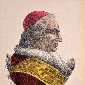 Portrait of the Pope Pie VIII (Pius or Pio) (1829-1830)