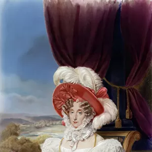 Portrait of the queen Marie-Amelie, c. 1839 (painting)