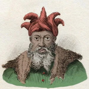 Portrait of Saladin (1138-1193) (Salah al Din Yusuf al-Ayyubi (al Ayyubi