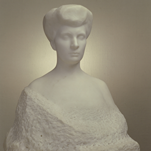 Portrait of V. S. Eliseyeva, 1906 (marble)