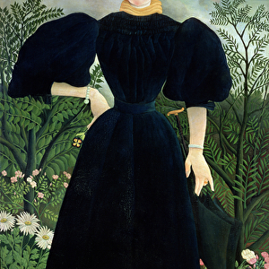Portrait of a Woman, c. 1895-97 (oil on canvas)