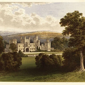 Ravensworth Castle, Durham, England. 1880 (engraving)