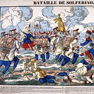 Representation of the Battle of Solferino, June 24, 1859