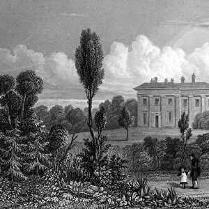 Riffhams Lodge, Essex, 1835 (engraving)