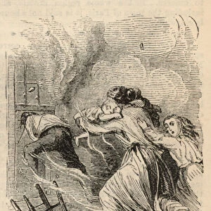 Roused too late (engraving)