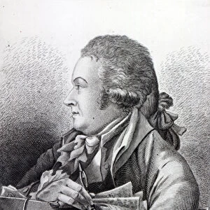 Self Portrait, frontispiece to his Book of Heads, 1795 (etching)