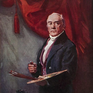 Sir Henry Raeburn, RA, 1756-1823 (colour litho)
