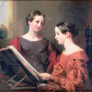 The Sisters, 1839 (oil on canvas)