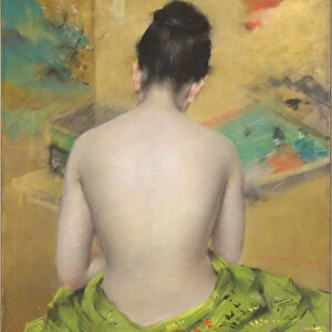 Study of Flesh Colour and Gold, 1888 (pastel on paper)