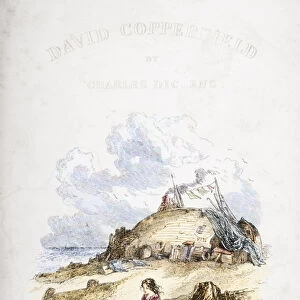 Title page illustration from David Copperfield by Charles Dickens (1812-70)