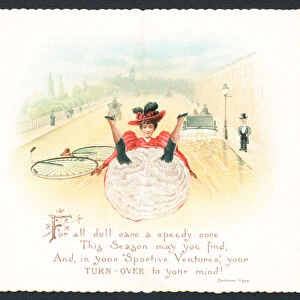 Victorian Christmas card (chromolitho)