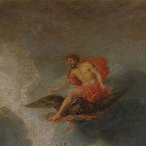 Zeus, detail from The Groves of Versailles, 1688-93 (oil on canvas)