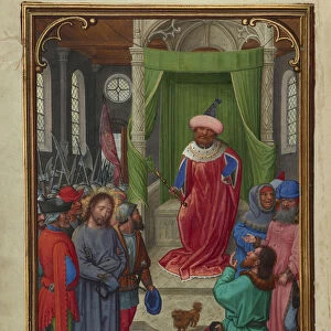 Christ Herod Simon Bening Flemish 1483 1561 Bruges