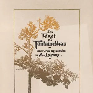 Fontainebleau Forest Cover La foret de Fontainebleau