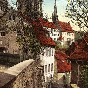 Meissen Cathedral 1912 MeiBen Rote Stufen