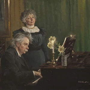 Peder Severin KrA┼¥yer Edvard Grieg Nina Grieg