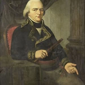 Portrait Pieter Gerardus van Overstraten Governor General