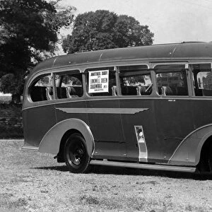 1949 Vulcan 6PF Longwell Green bus. Creator: Unknown