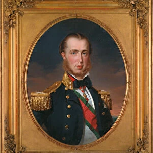 Archduke Ferdinand Maximilian of Austria (Maximilian I of Mexico). Artist: Winterhalter, Franz Xavier (1805-1873)