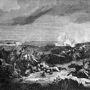 Battle of Champaubert, France, 10th February 1814 (1882-1884). Artist: Duvivier
