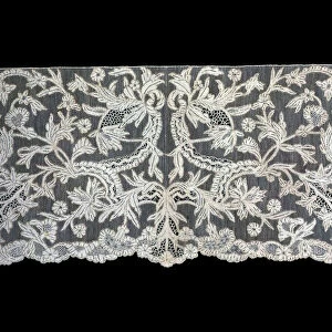Borders, Italy, 1875 / 1900 (based on French lace of 1760s). Creator: Unknown