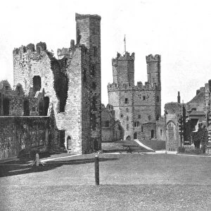 Carnarvon Castle, North Wales, 1894. Creator: Unknown