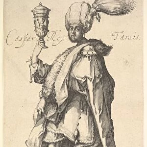 Caspar, after a series of the three magi by Jacques Bellange. Creator: Jacques Bellange