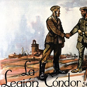 Cover of an album released in memory of the farewell to the Condor Legion, who returned