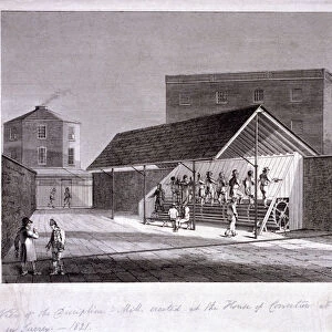 The Discipline Mill at Brixton Prison, Lambeth, London, 1821