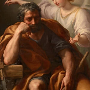 The Dream of St. Joseph, 1774. Artist: Mengs, Anton Raphael (1728-1779)
