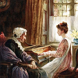Their Evening Hymn, 1892. Artist: Margaret Isabel Dicksee