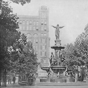 Fountain Square, Cincinnati, Ohio, c1897. Creator: Unknown