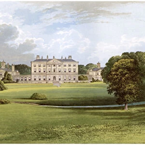 Howick Hall, Northumberland, home of Earl Grey, c1880