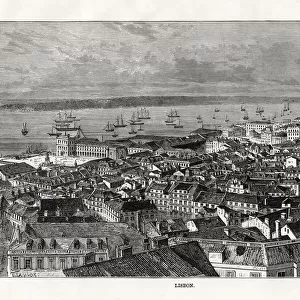 Lisbon, Portugal, 1879. Artist: Laplante