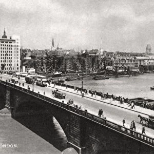 London Bridge, London, early 20th century