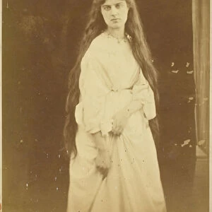 Marie Spartali, September 1868. Creator: Julia Margaret Cameron