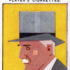 Martin Bladen Hawke, 7th Baron Hawke, British cricketer, 1926. Artist: Alick P F Ritchie