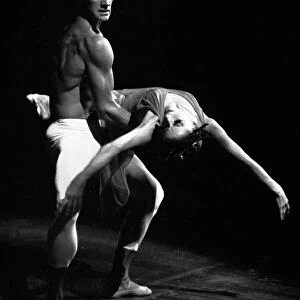 Maya Plisetskaya and Alexander Godunov in the Ballet The Death of the Rose by Gustav Mahler, 1974