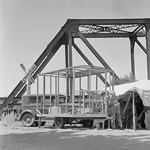 Mobile housing--a trend, California, 1935. Creator: Dorothea Lange