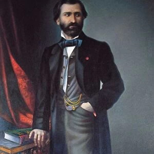 Portrait of the Composer Giuseppe Verdi (1813-1901), 1858