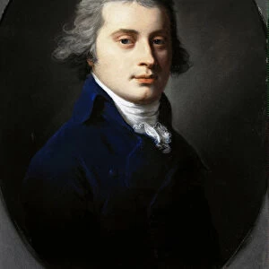 Portrait of Pavel Petrovich Bakunin (1766-1805), 1790s. Artist: Anonymous